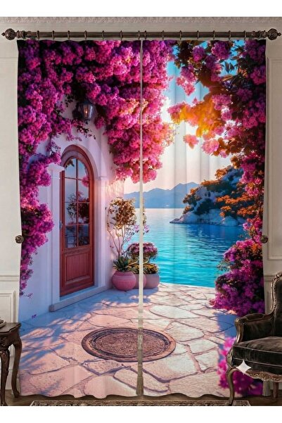Elmas Dizayn Custom Made Brand Uhd Digital Printing 240*280 cm Double Wing Ba...