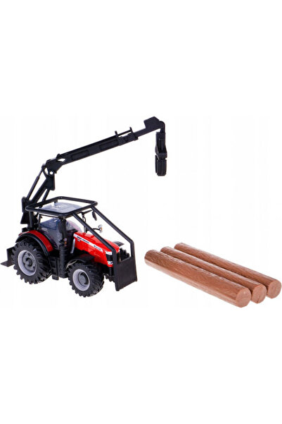 BBURAGO Massey Ferguson 8740S Camionetă la scară 1:32 pentru 4+ ani