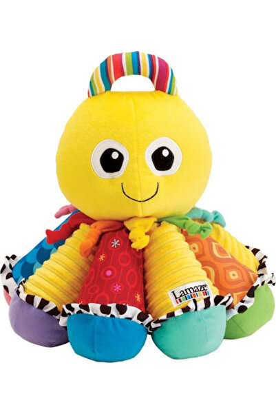 Lamaze Caracatiță animal din material textil, cu sunete și note muzicale, pen...