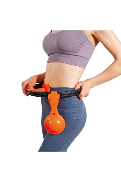 Yallabena Smart Counting Detachable Fitness Hoop Adjustable Waist Massage Rin...