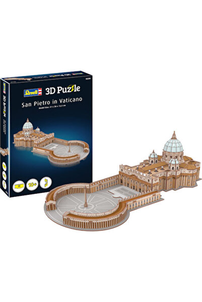 Revell Puzzle San Pietro în Vatican Puzzle 3D 68 piese 00208 Cod: 00208