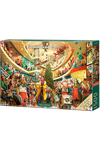 Castorland Puzzle Crazy Shopping 1500 Piese C-152179 Cod: 152179