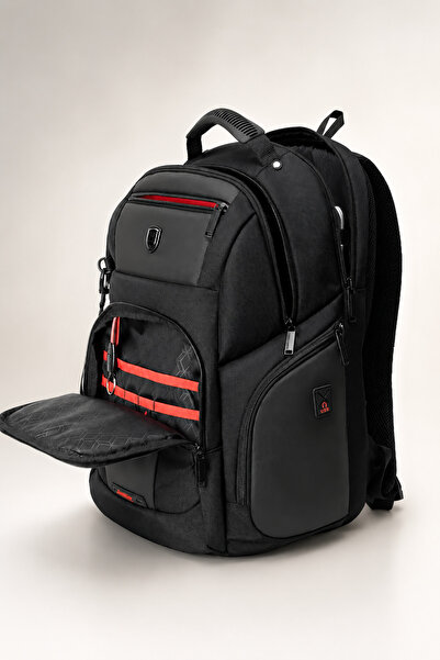 ZenithSync Rucsac Multifuncțional 46L pentru Laptop 15.6", Impermeabil, Bagaj...