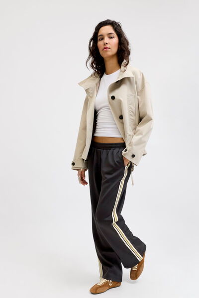 Jack & Jones Pantaloni de damă cu croială lejeră - Sky