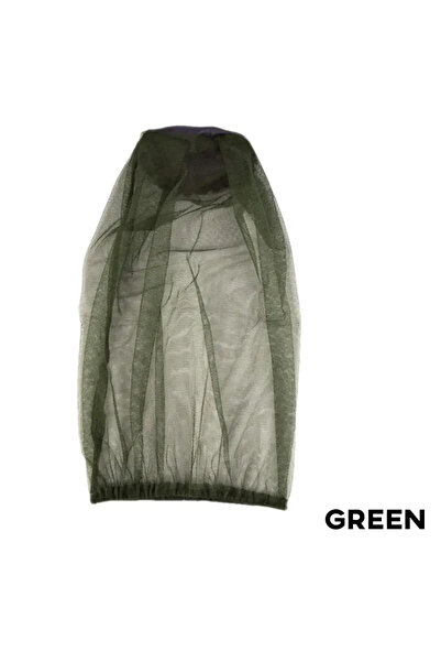Choice1 Green Anti Mosquito Fishing Cap 1pc Breathable Adjustable Mesh Fishin...
