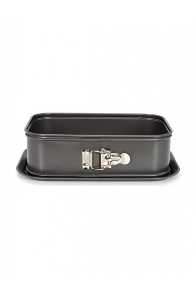 Patisse Tava pentru tort Patisse, Profi, Otel, 28x18cm, Negru