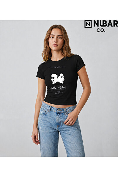 Grafftee Clothing Μπλε βελούδινο σχέδιο, 100% βαμβάκι, Unisex, Υψηλής ποιότητ...