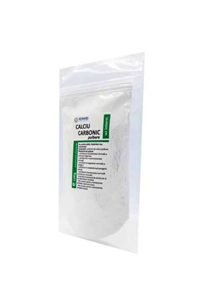RENANS Calciu Carbonic Pulbere, 100 g, Pharma
