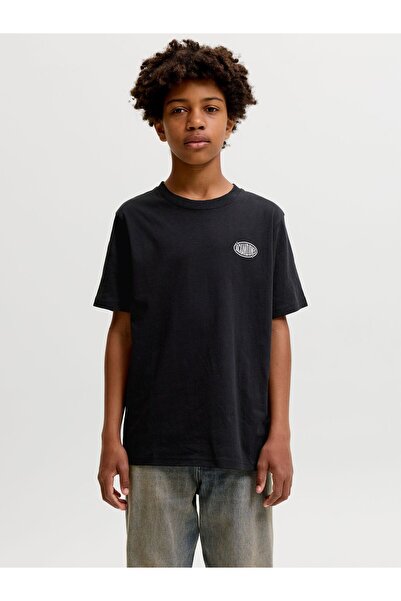Jack & Jones Junior Tricou cu imprimeu pe spate pentru băieți