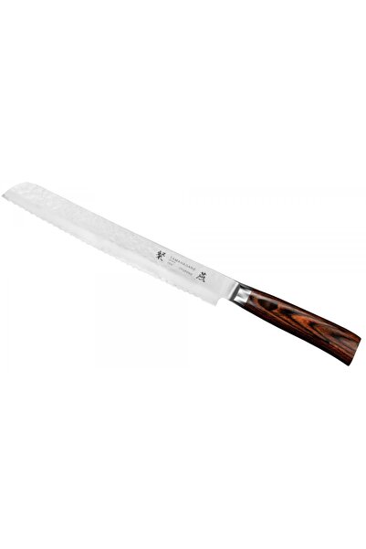 Tamahagane Cutit pentru paine, Tamahagane, Inox, 23 cm, Argintiu/Maro