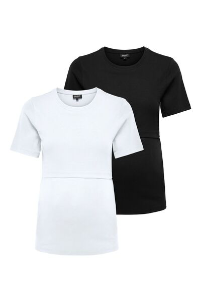 ONLY MATERNITY Top OLMNIMA 2er-pack Top