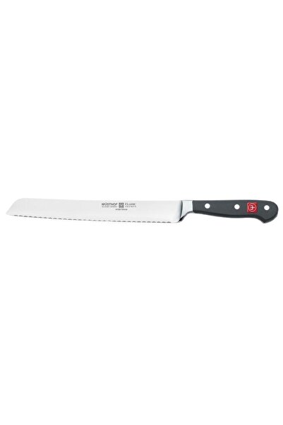 WÜSTHOF Cutit de paine clasic, Wusthof, Otel, 23 cm, Negru/Argintiu