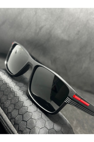 Sunglasses Ochelari de soare polarizati, Protectie UV 400, Lentile negre, Ram...