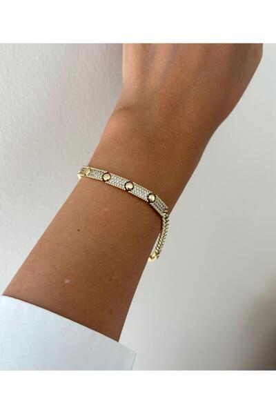 XUPING JEWELRY Special Design Elegant Mini Round Row Middle Zircon Stone Chai...