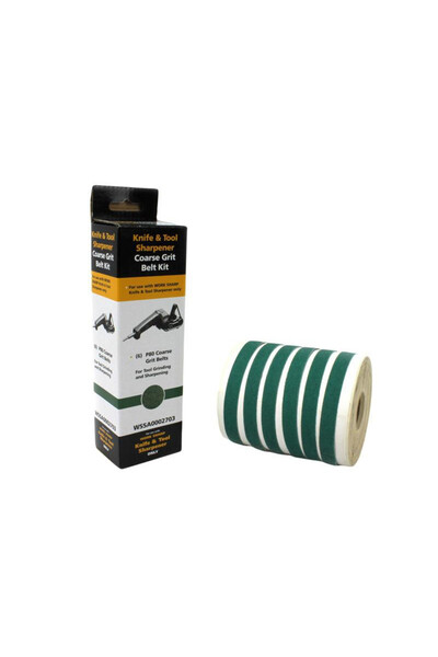 Work Sharp Set 5 curele de ascutit cutite, Work Sharp, Verde