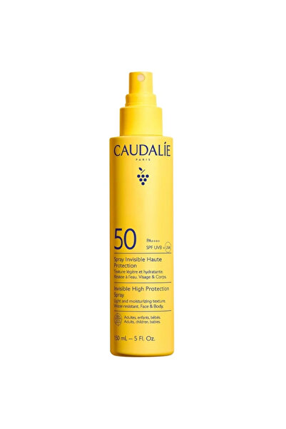 Caudalie Vinosun Spf50 Πολύ Υψηλής Προστασίας Αόρατο Σπρέι 150ML