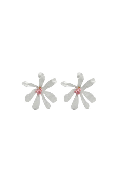 Charmist Alba Earrings White