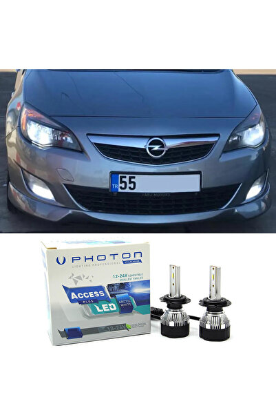Photon Opel Astra J Led Xenon Kısa Far Ampulü H7 Access Yeni Seri Beyaz 2009+