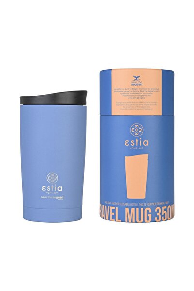 estia Θερμός Κούπα 350ml Μπλε Ντένιμ (01-20378)