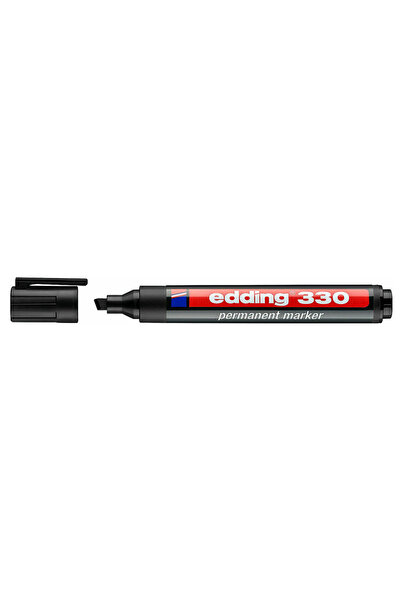 Edding ανεξίτηλος μαρκαδόρος 330, 1-5mm, επαναγεμιζόμενος, μαύρος
