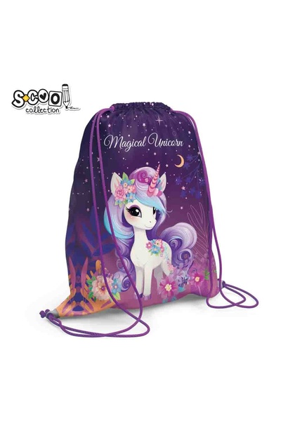 S COOL Geantă sport, 46x35.5 cm, MAGICAL UNICORN - S-COOL