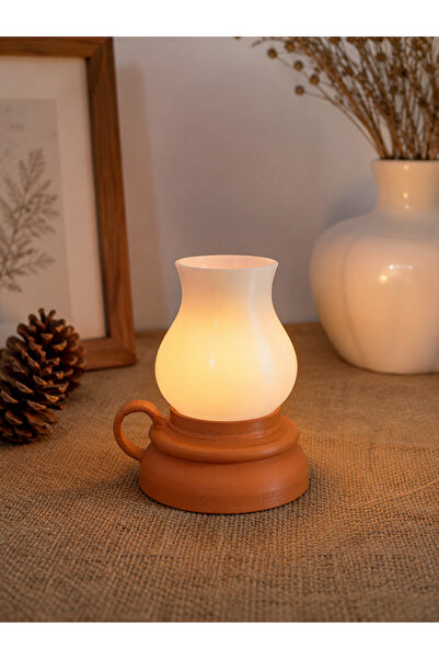 Velzade Home Dekoratif LED Mumluk – Tealight Mum Hediyeli, Modern Masa ve Raf...