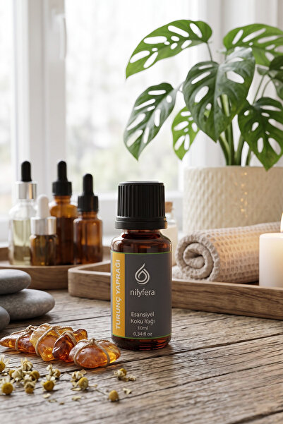nilyfera Premium Turunç Yaprağı Esansiyel Koku Yağı 10 ml - Buhurdanlık, Difüzör, Çamaşır, Mum ve Temizlik Esansı