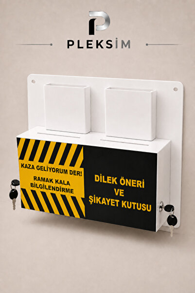 ulusoypleksi İSG Dilek Öneri ve Şikayet Kutusu | Ramak Kala Bilgilendirme Kut...