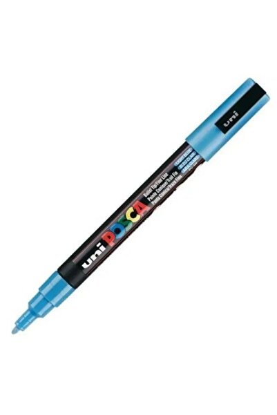 POSCA Λεπτός Μαρκαδόρος Γαλάζιο (PC-3M-AN/MPL)