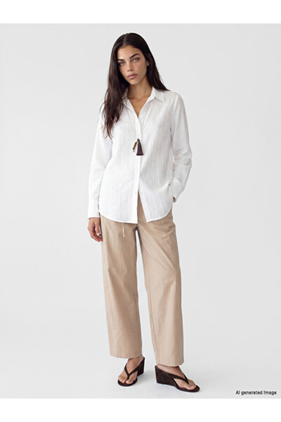 LC Waikiki Timeless Clothing & Timeless Choices Women's Pants with Drawstring...