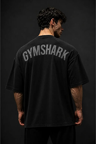 Stylovi تيشيرت Shark+ للرجال بأكمام قصيرة، بقصة واسعة وملمس ناعم، مناسب للريا...