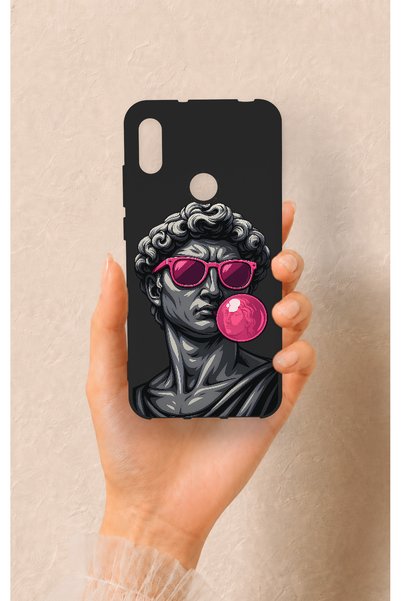 Vip Case Huawei Y6 2019 Compatible Pop David Patterned Silicone Case