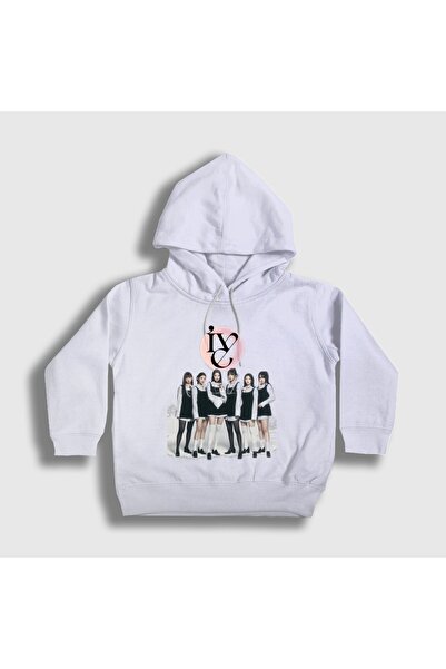 Presmono Unisex Kids White Poster K-Pop Ive Hooded Sweatshirt 613800Tt