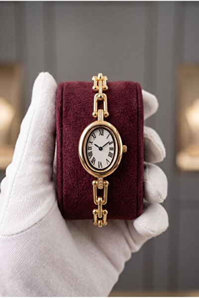 KLISHE Tifany Women's Steel Watch Gold Color Vintage Old Money Premium Women'...