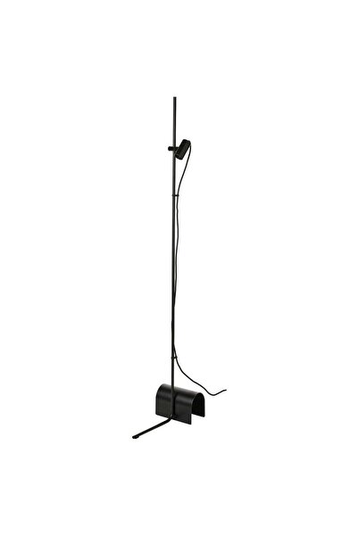 baitique Slim Steel Floor Lamp, Black, 153 cm