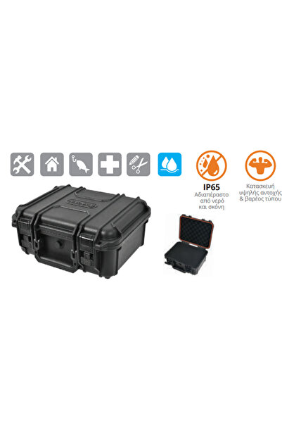 Tactix 320084 Εργαλειοθήκη Άθραυστη IP65 13'' 34.5 × 29.5 × 15.4 cm