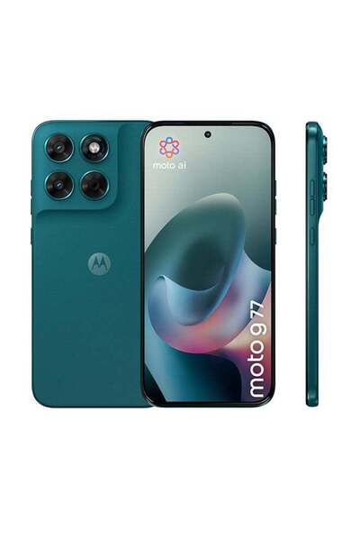 Motorola G77 Dual SIM 5G 8GB RAM 256GB PANTONE Shaded Spruce (Green) - Middle...