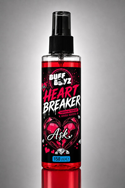 BUFFBOYZ Araba Kokusu Aşk -Heart Breaker- Uzun Süre Kalıcı Sprey Oto Kokusu 1...