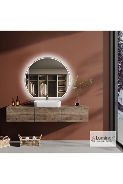 Luminor Moon 110 Φωτιζόμενος καθρέφτης Led 100 W 3360 LUMEN Ø110εκ