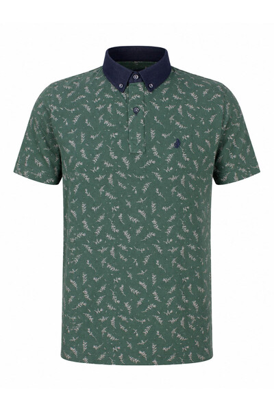trender 679 Traper kragna Zelena muška polo majica 26YK37000018