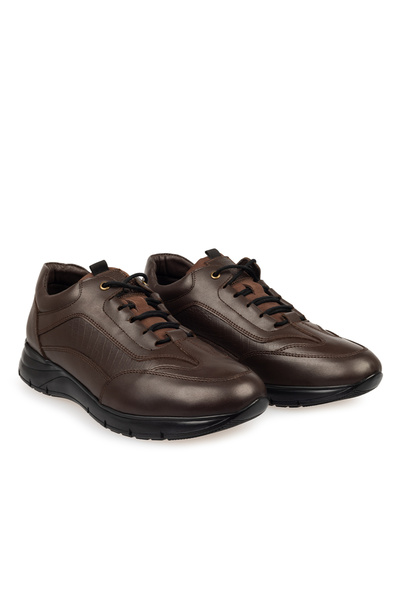 Mario Lavalle , pantofi casual bărbați model 098, piele naturală, Maro