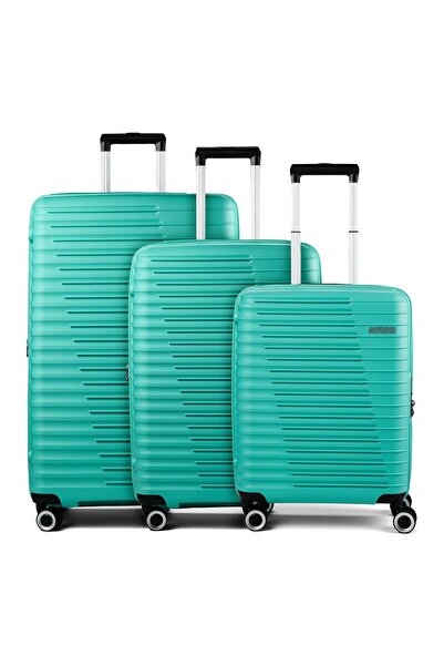 American Tourister Roadrush 4 Rollen Kofferset 3-teilig mit Dehnfalte