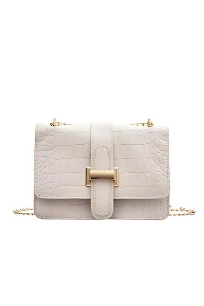 Generic Women's Crocodile Pattern Shoulder Bag, Ladies PU Leather Crossbody B...