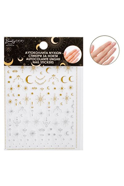 Jumbo Set stickere decorative pentru unghii cu stele – manichiură creativă în...