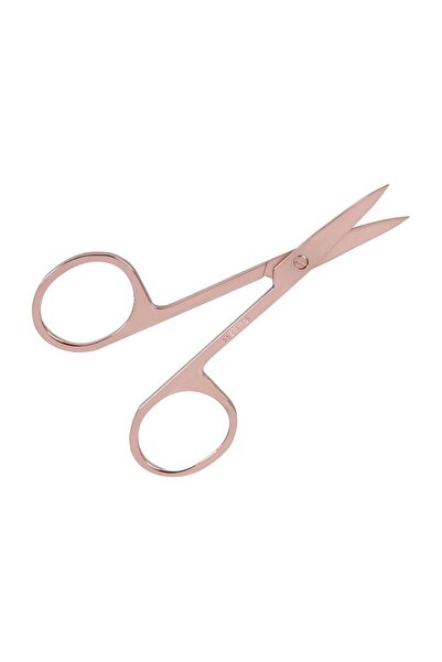 Jumbo Foarfecă pentru unghii și cuticule, roz auriu, 9 cm – tăiere fină și co...