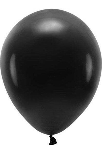 Partydeco Baloane Party Deco 30cm Negru Pastel 1 Pachet 10 Bucăți