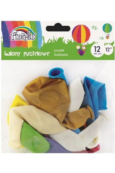 Fiorello Set de 12 baloane multicolore