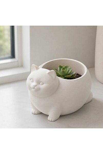 OEM Mini Ghiveci Decorativ Animalut Imprimat 3D Pisica British Shorthair pent...