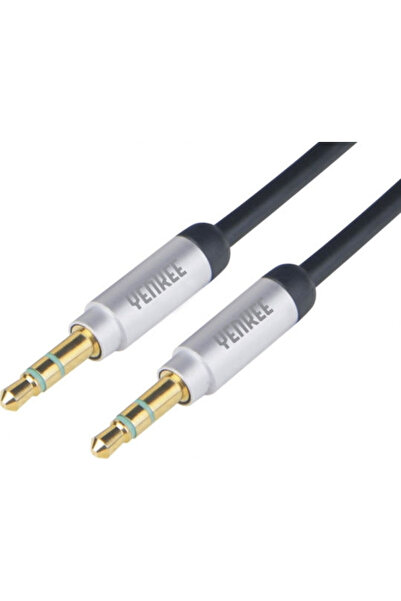 Yenkee Cablu Jack 3.5mm, 3.5mm tată la 3.5mm tată, Negru, Lungime 2m