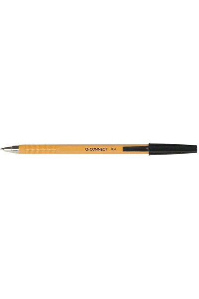 Q-Connect Markere galbene, pix cu vârf fin, fără mecanism, 0.4 mm, cerneală n...